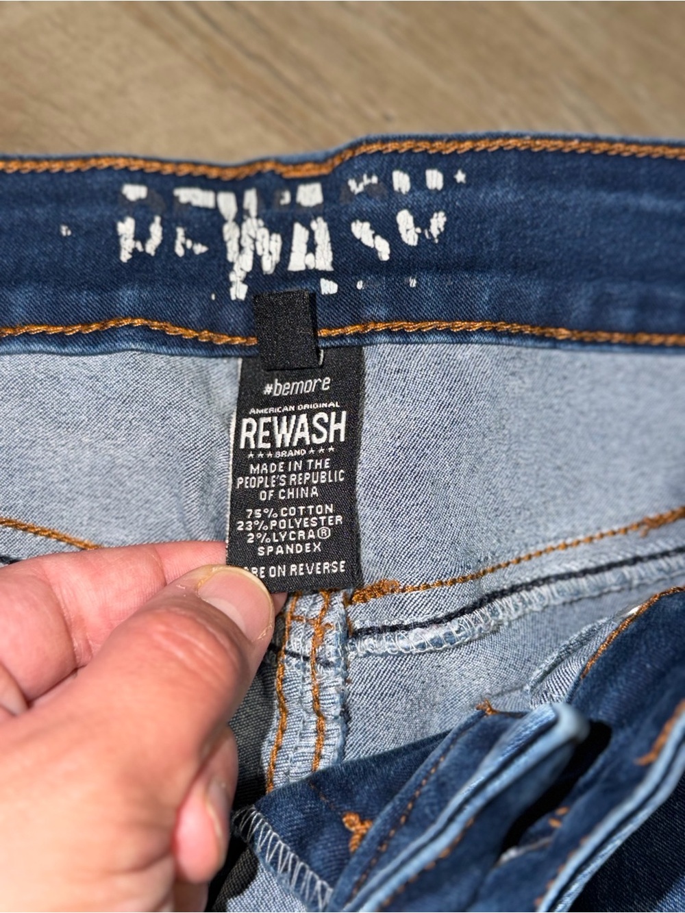 Rewash Dark Blue Women's Skinny Jeans - Picture 7 of 11